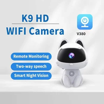 2MP 1080P V380 Приложение ИК Ночного Видения IP-Камера AI Humanoid Обнаружение Домашней Охранной Сигнализации CCTV Домофон Радионяня Камера Wifi