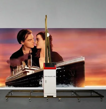 3D вертикальная печатная машина струйный принтер Печать на стене Дерево Камень Стекло для художественного оформления Горячие продажи Maxwave Factory
