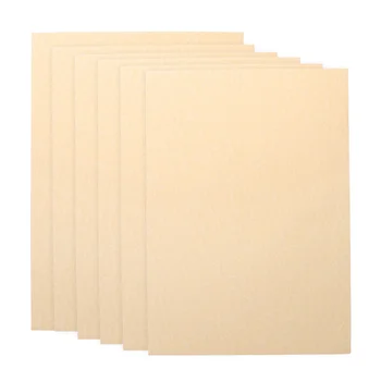 50шт Листов бумаги формата А4 Пергаментная Ретро-бумага для сертификатов и дипломов 90г (Светло-коричневый)