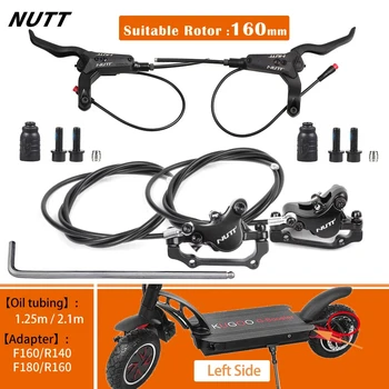 NUTT MTB E-Bike Электрический E Scooter Велосипедный Гидравлический Тормозной Диск 140 мм 160 180 Ротор для Fat Mini KUGOO G Booster /ES3 Dualtron