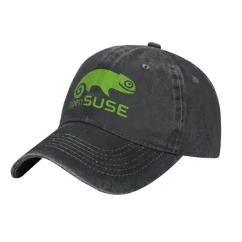 openSUSE Папина Шляпа Linux Код Python Ковбойская Шляпа Шляпы Хип-Хоп Для Мужчин Солнцезащитный Козырек Snapback Caps Family