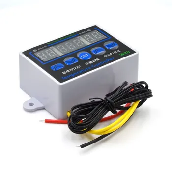XH-W1411 W88 12 В/220 В 10A цифровой светодиодный регулятор температуры Переключатель управления термостатом Senso W1411