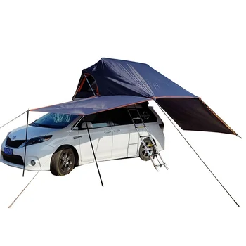 Алюминиевый Внедорожник с мягкой крышей с боковым Тентом, Палатка для кемпинга на 2 человека