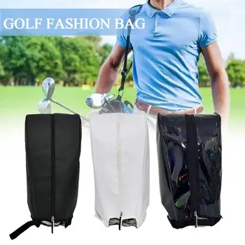 Водонепроницаемая сумка для гольфа, дождевик, чехол для уличной сумки для гольфа, пылезащитный дождевик из ПВХ, принадлежности для поля для гольфа, легко переносимые