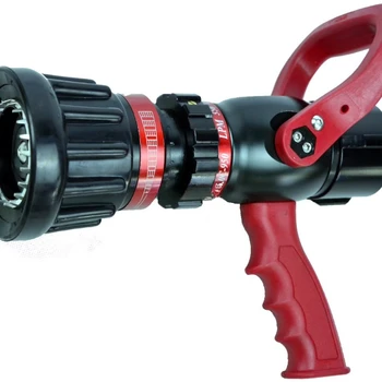Высококачественная Красно-черная Насадка для Пожарного Шланга с возможностью выбора цвета Пистолетной Рукоятки для струйного распыления с муфтами storz или NH