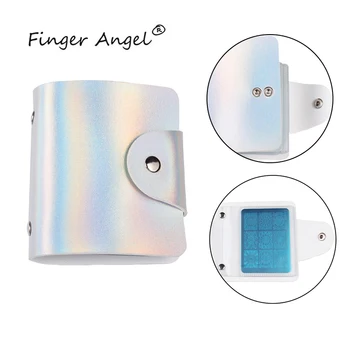 Дизайн Finger Angel Mix Серебряная пластина для лазерного тиснения, футляры для хранения и держатель для тиснения, разные слоты, шаблон-органайзер #FJH01