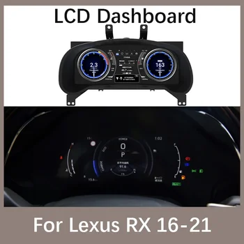 Для Lexus RX RX300 RX330 RX350 RX400 RX450h 2016-2021 Linux Автомобильная ЖК-Приборная Панель Цифровой Кластерный Прибор Виртуальная Панель Кабины