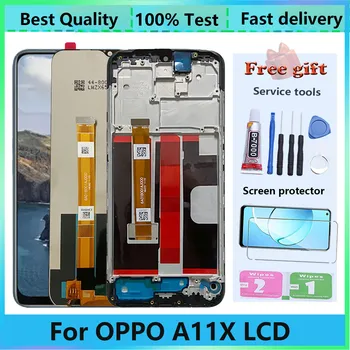 Запасные части Для Экрана Мобильного Телефона OPPO A11X LCD Display Touch Digitizer Assembly Repair Accessory Оригинальный 6,5