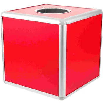 Лотерейная коробка, Квадратная коробка для игры в Лотерейный мяч, Многофункциональная коробка для хранения билетов, коробка для розыгрыша бонусов.