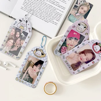 Мини-альбом для хранения карт INS 3-дюймовый Держатель фотокарточки Фотоальбом Корейских открыток Kpop Idol Collect Book Binder