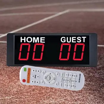 Мини-электронное цифровое табло с дистанционным управлением Баскетбол Футбол