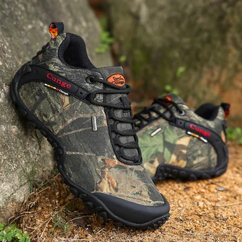 Мужская водонепроницаемая походная обувь, дышащие армейские тактические ботинки, спортивная обувь для скалолазания на открытом воздухе, нескользящие треккинговые кроссовки