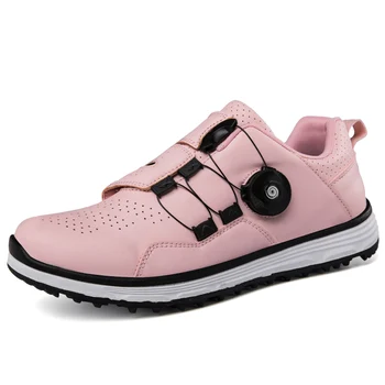 Новые женские туфли для гольфа, женская дышащая одежда для гольфа, удобная обувь для ходьбы, роскошные женские кроссовки для ходьбы.