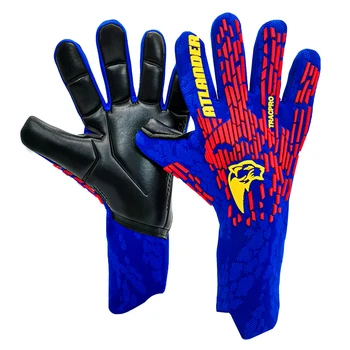 Профессиональные вратарские перчатки Взрослые Детские Футбольные Латексные Утолщенные Защитные Футбольные перчатки для вратаря