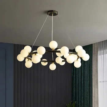 Современный домашний декор светодиодные фонари подвесные светильники для гостиной Люстры для столовой подвесной светильник внутреннее освещение