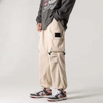 Спортивные штаны для бега трусцой Мужские спортивные штаны Мужские брюки Спортивная мужская одежда брюки-карго мужские корейские