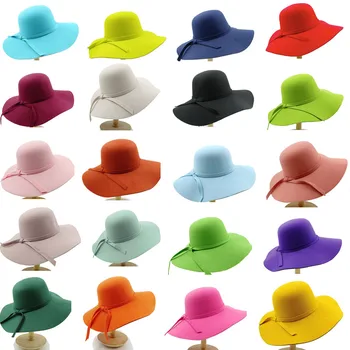 Фетровая шляпа Сомбреро Candy 10 см, Зимняя фетровая шляпа с куполообразными полями для мужчин и женщин, джазовые шляпы sombrero hombre