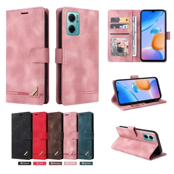 Чехол для Xiaomi Redmi 10 5G чехол для телефона, кожаный бумажник с откидной крышкой и подставкой для карт, чехол для Redmi 10 Case