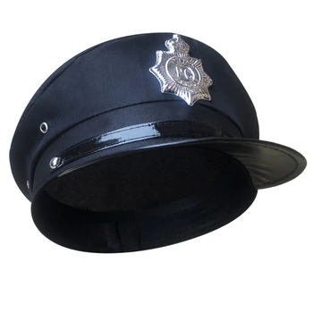 Шляпа для взрослых, военная шляпа, шляпа для косплея, шляпа для вечеринки в честь Хэллоуина, шляпа для фотосъемки, шляпа для косплея, офицерская шляпа для челнока